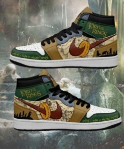 Lord of The Rings Air Jordan High Top Shoes