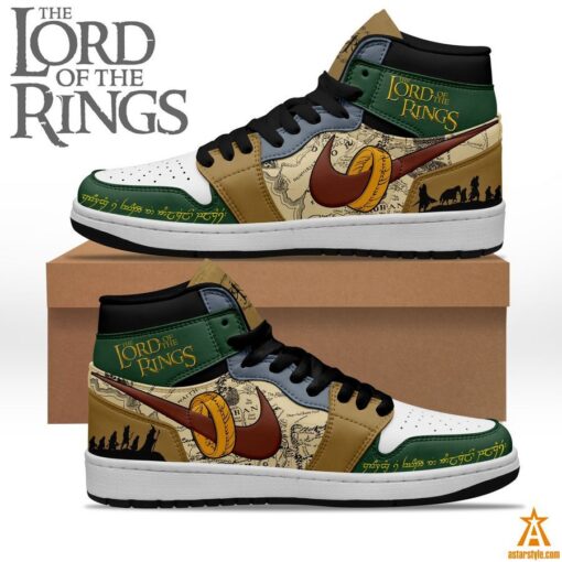 Lord of The Rings Air Jordan High Top Shoes