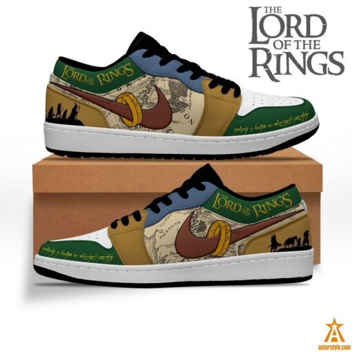 Lord of The Rings Air Jordan High Top Shoes