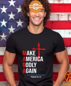 Make America Godly Again Cross Shirt