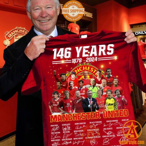 Manchester United 146 Years Thank You For The Memories Shirt