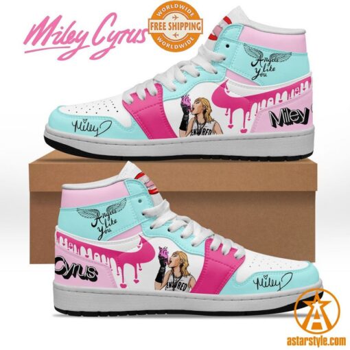 Miley Cyrus Angels Like You Air Jordan 1 Shoes