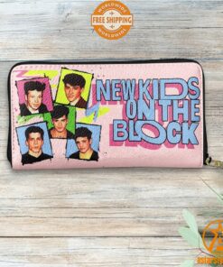 New Kids on the Block Zipper Wallet