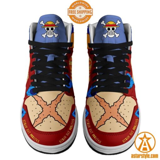 One Piece Straw Hat Pirates Air Jordan Sneaker