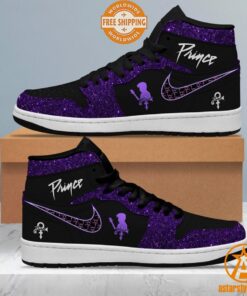 Prince Purple Air Jordan 1 High