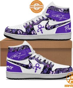 Prince Purple Air Jordan Sneaker