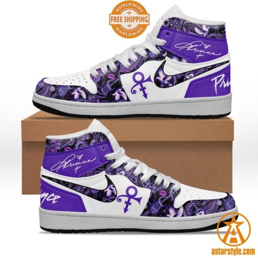 Prince Purple Air Jordan Sneaker