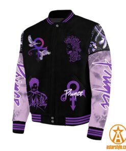 Purple Rain Prince Varsity Jacket