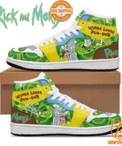 Rick and Morty Air Jordan Sneaker