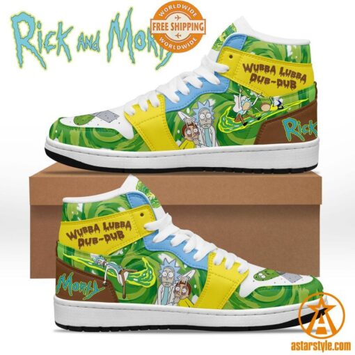 Rick and Morty Air Jordan Sneaker