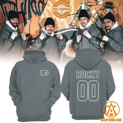 Rocky Philadelphia Flyers CUSTOM Hoodie