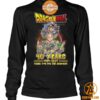 son goku dragon ball thank you for the memories 40 years hoodie 3 60