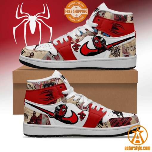 Spider Man Air Jordan 1 Shoes