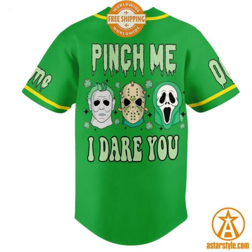 St Patrick’s Day Horror Characters CUSTOM Baseball Jersey