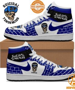 Suicidal Tendencies Air Jordan 1 Shoes