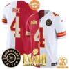 super bowl lviii back 2 back kansas city chiefs football jersey 35 93