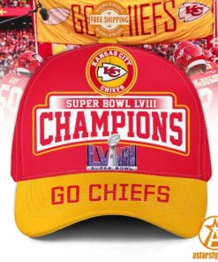 Super Bowl LVIII Champions Kansas City Chiefs Cap