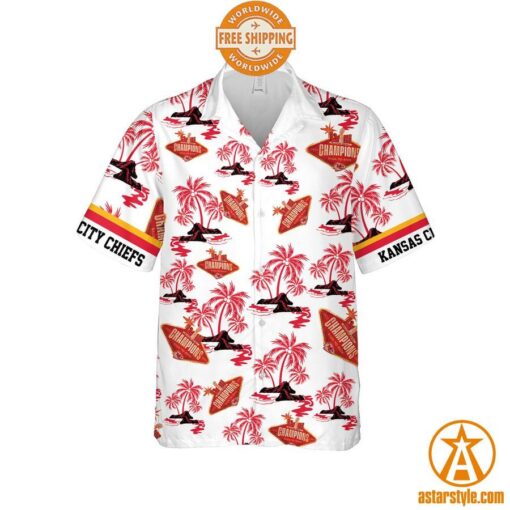 Super Bowl LVIII Champions Kansas City Chiefs Hawaiian Shirt