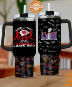 Super Bowl LVIII Champions Kansas City Chiefs Tumbler