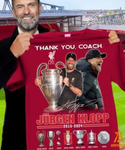 Thank You Coach Jürgen Klopp 2015 2024 Shirt