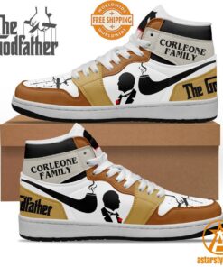 The God Father Corleone Family Air Jordan 1 Shoes