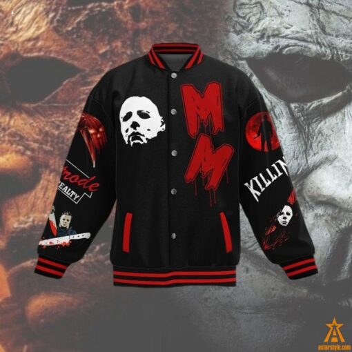 The Nightmare isn’t Over Michael Myers Baseball Jacket