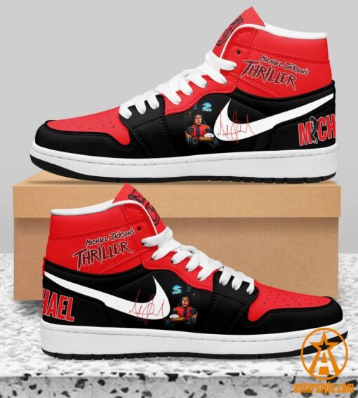 Thriller Michael Jackson Air Jodan High Top Shoes