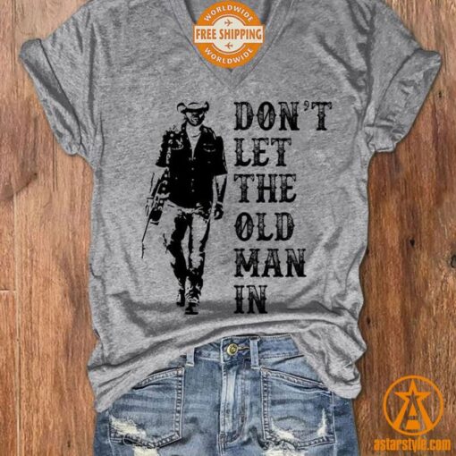 Toby Keith Don’t Let The Old Man In Us Flag Shirt