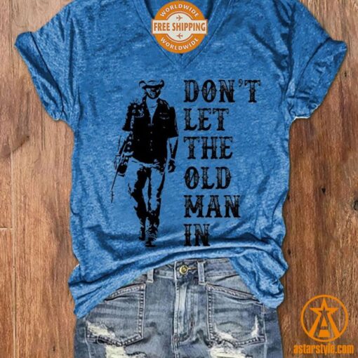 Toby Keith Don’t Let The Old Man In Us Flag Shirt