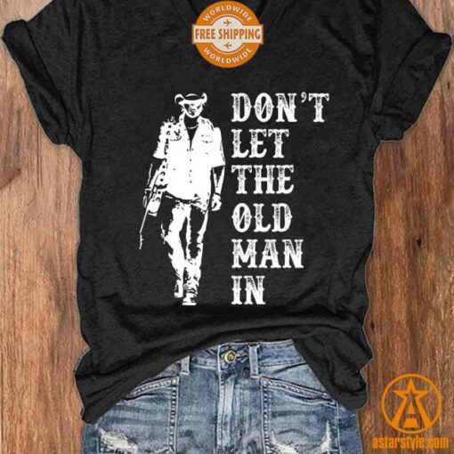 Toby Keith Don’t Let The Old Man In Us Flag Shirt