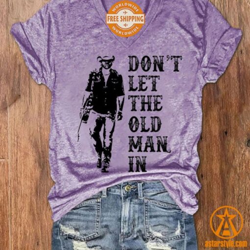 Toby Keith Don’t Let The Old Man In Us Flag Shirt