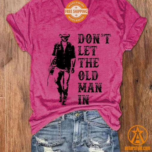 Toby Keith Don’t Let The Old Man In Us Flag Shirt