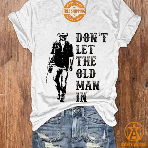 Toby Keith Don’t Let The Old Man In Us Flag Shirt