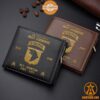 101st Airborne Division United States Leather Wallet Long time