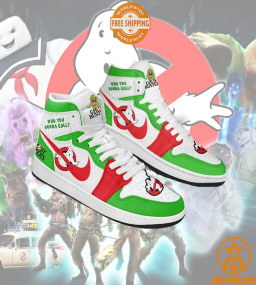 Ghostbusters Air Jordan High Top Shoes