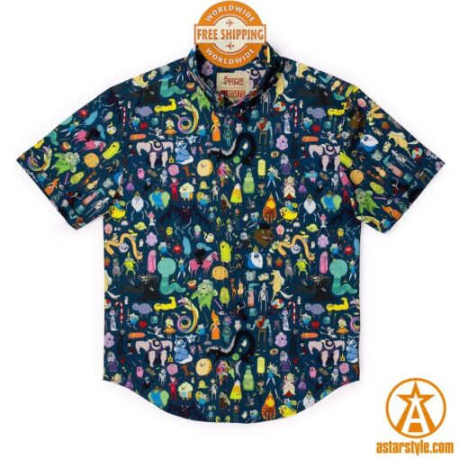 Adventure Time who who of ooo Hawaiian Shirt