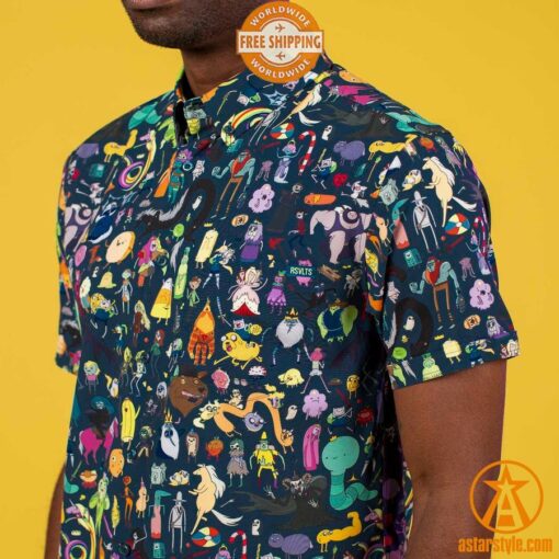 Adventure Time who who of ooo Hawaiian Shirt