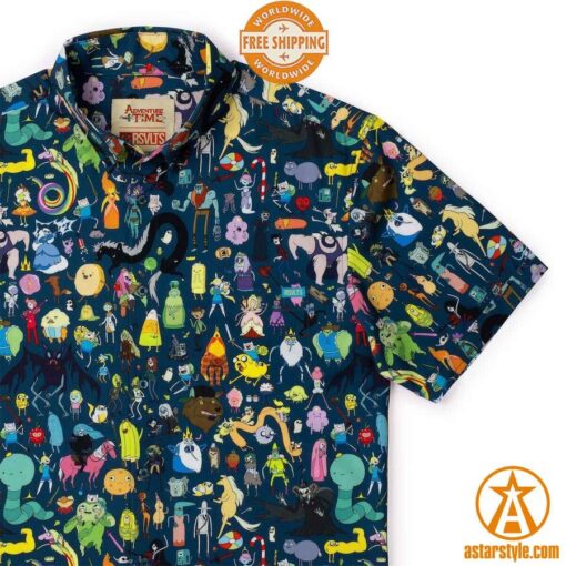 Adventure Time who who of ooo Hawaiian Shirt