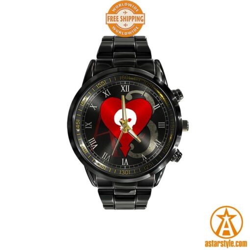 Alkaline Trio Stainless Steel Watch