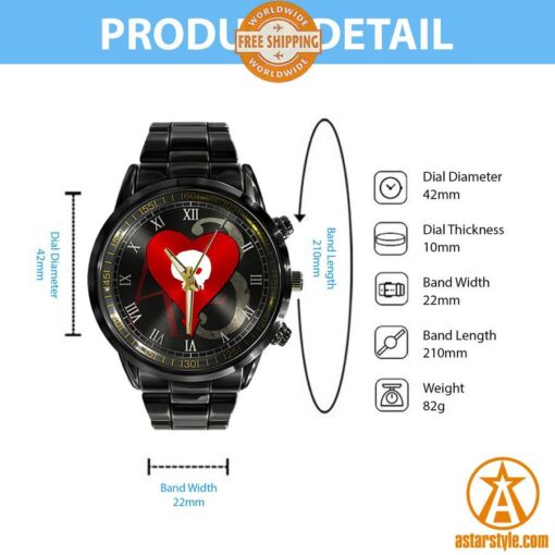 Alkaline Trio Stainless Steel Watch