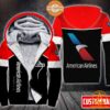 American Airlines CUSTOM Fleece Hoodie Wow, cute pie