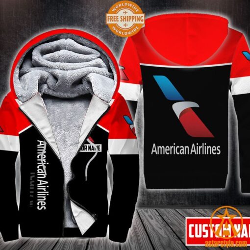 American Airlines CUSTOM Fleece Hoodie