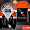 American Airlines CUSTOM Fleece Hoodie Speechless