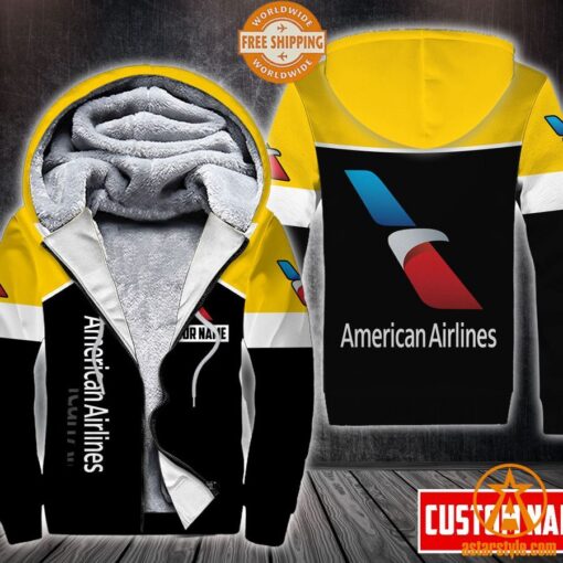 American Airlines CUSTOM Fleece Hoodie