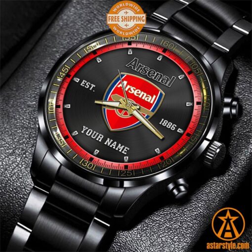 Arsenal CUSTOM Stainless Steel Watch