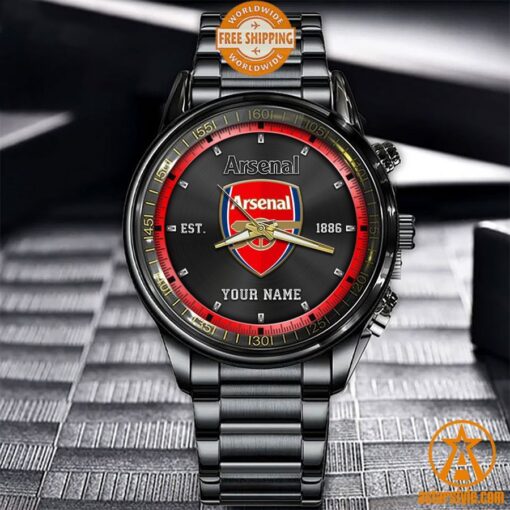 Arsenal CUSTOM Stainless Steel Watch