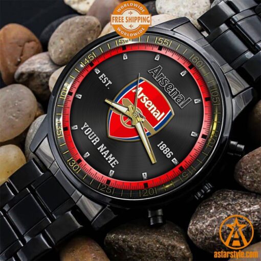 Arsenal CUSTOM Stainless Steel Watch