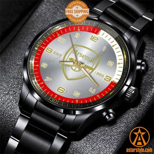 Arsenal FC Est 1886 Stainless Steel Watch