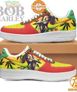 Bob Marley Nike Air Force Shoes