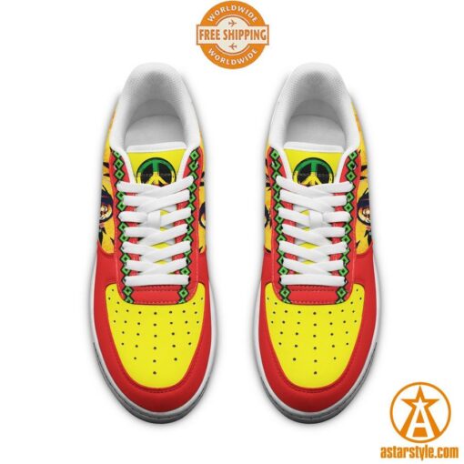 Bob Marley Nike Air Force Shoes